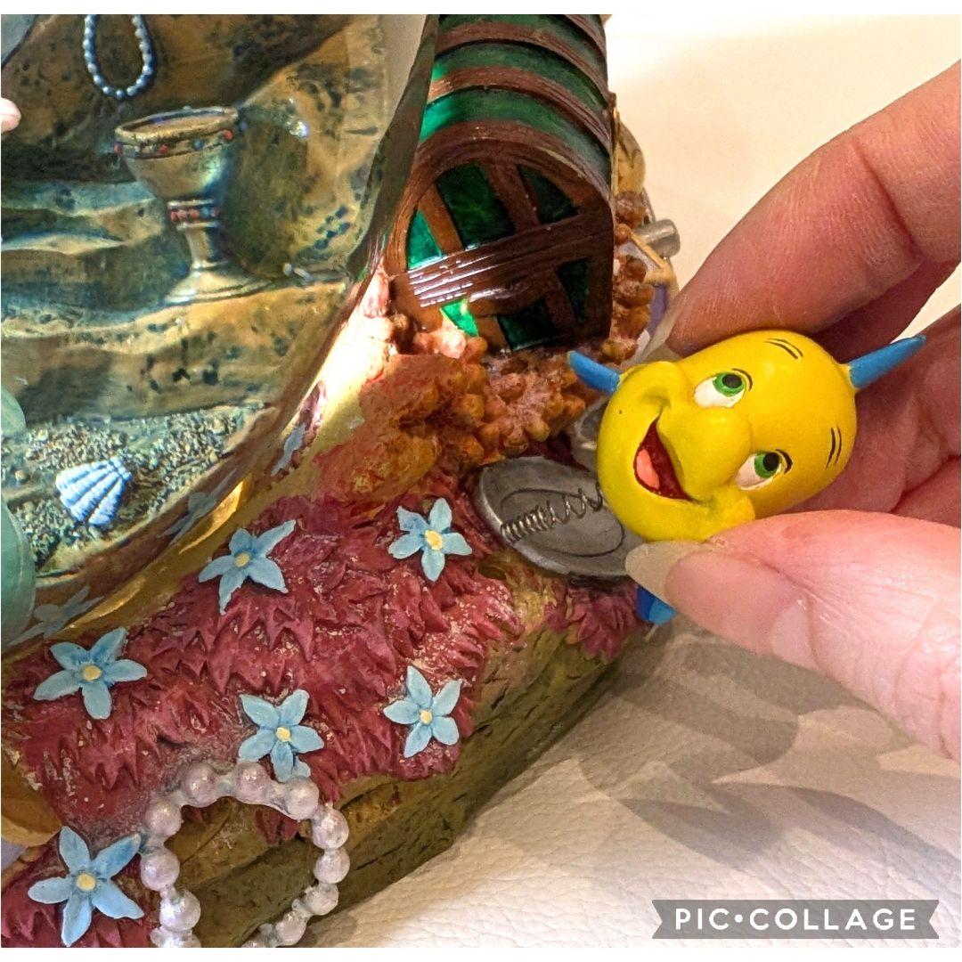 ★リトルマーメイド　アリエル スノードーム　オルゴール　フィギュア　ディズニー