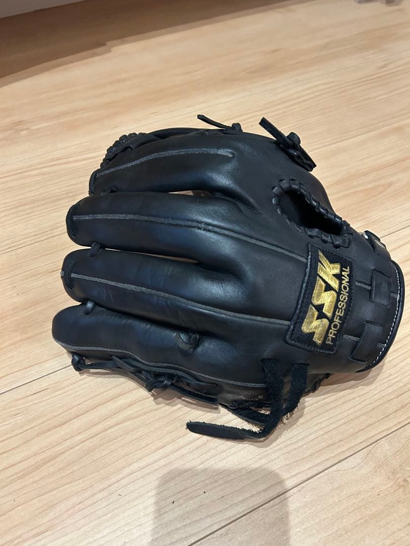 SSK プロフェッショナルブラック 復刻版軟式グローブ