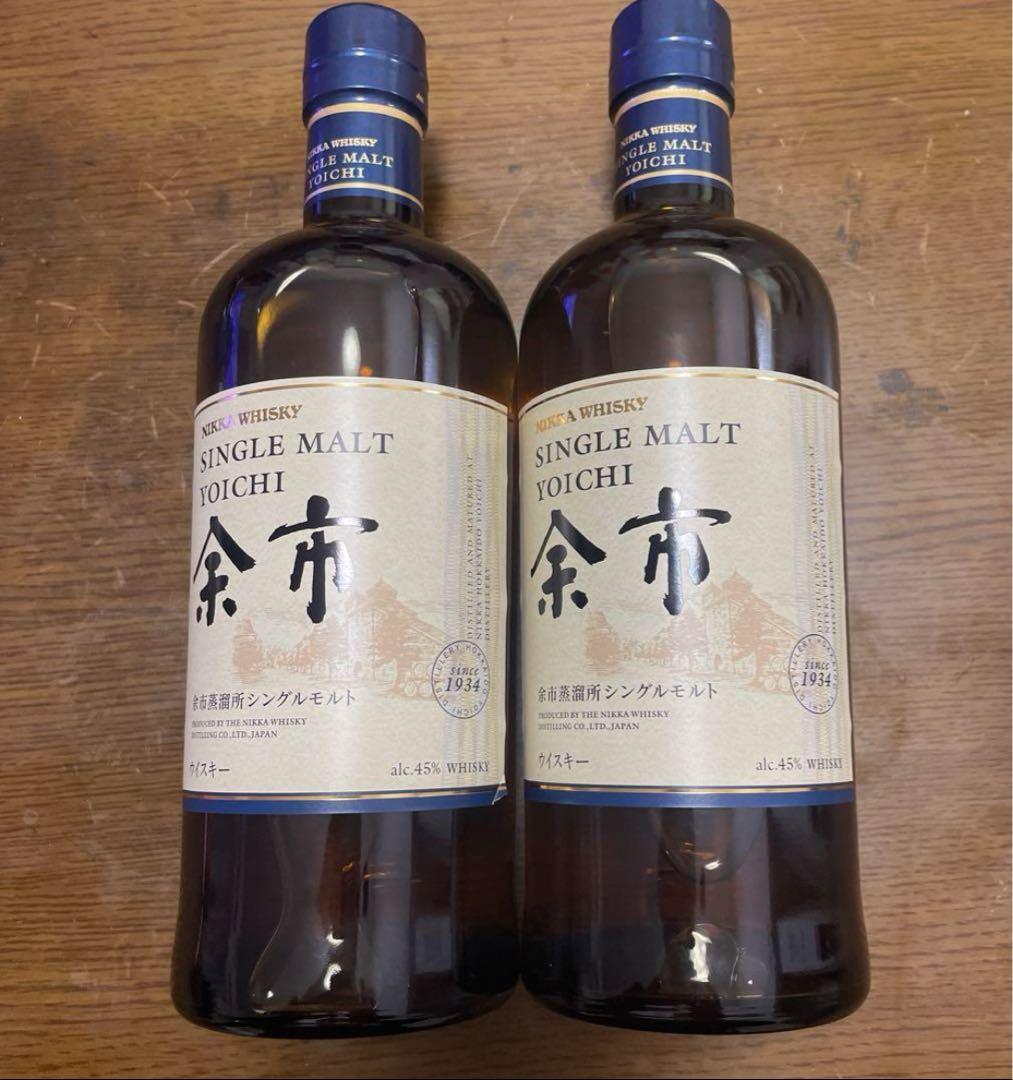 ニッカシングルモルトウイスキー余市45度700ml
