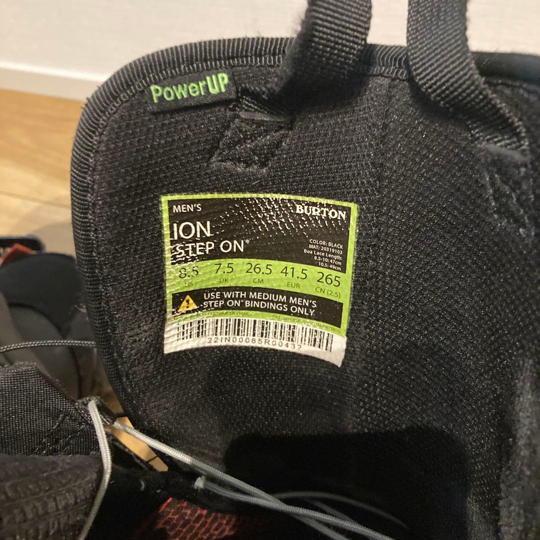 週末限定値下げ BURTON ION STEP ON WIDE 26.5cm