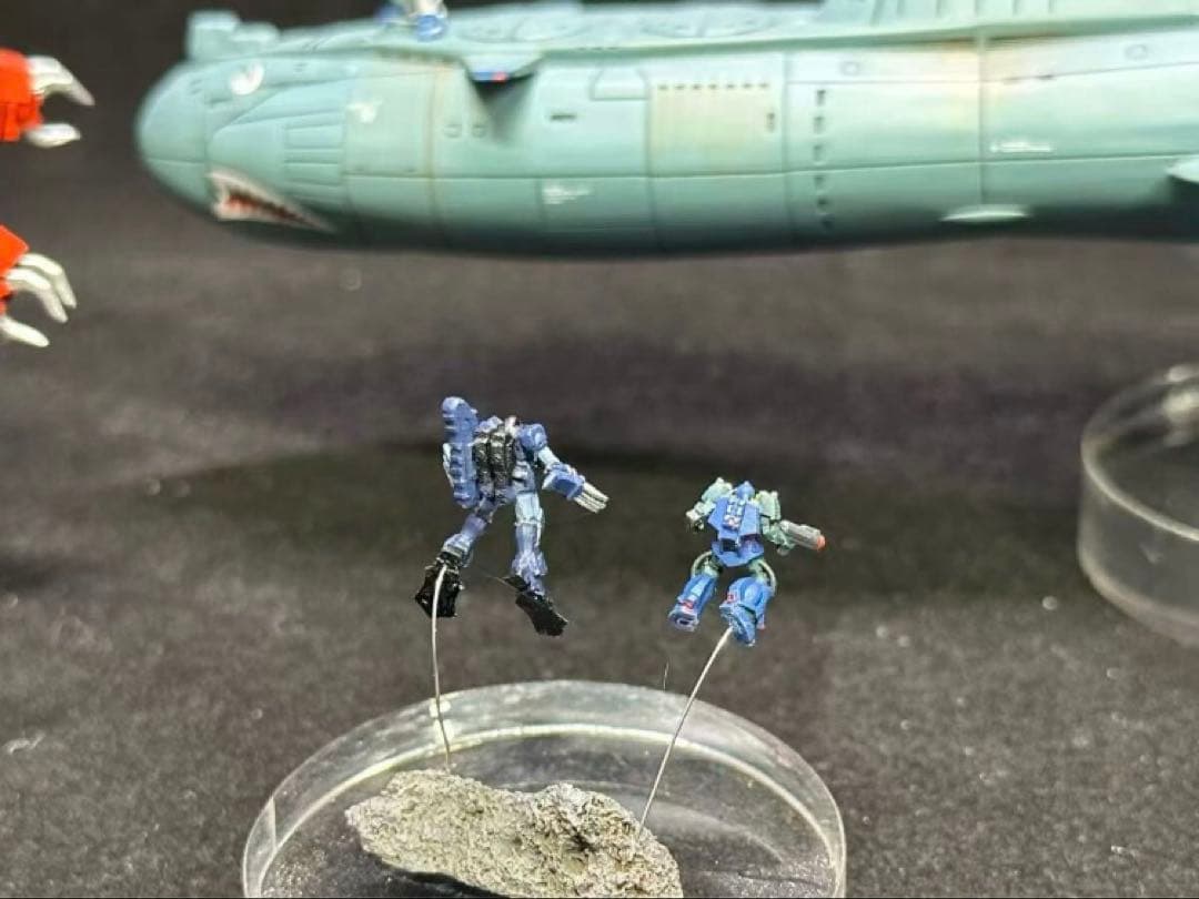 ガンダム1/1700 GK完成品 ジュノー級潜水艦 シャンブロ