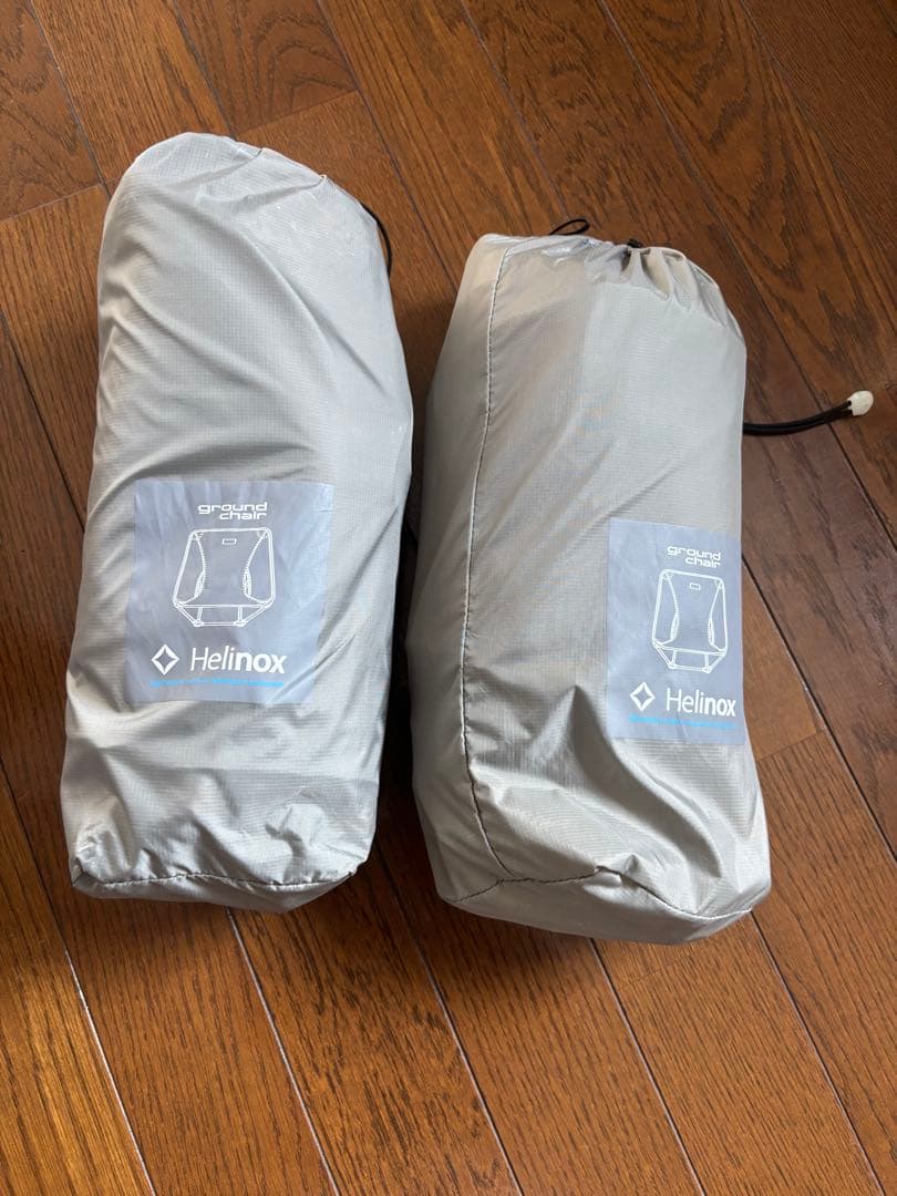 ヘリノックス グラウンドチェア 2脚