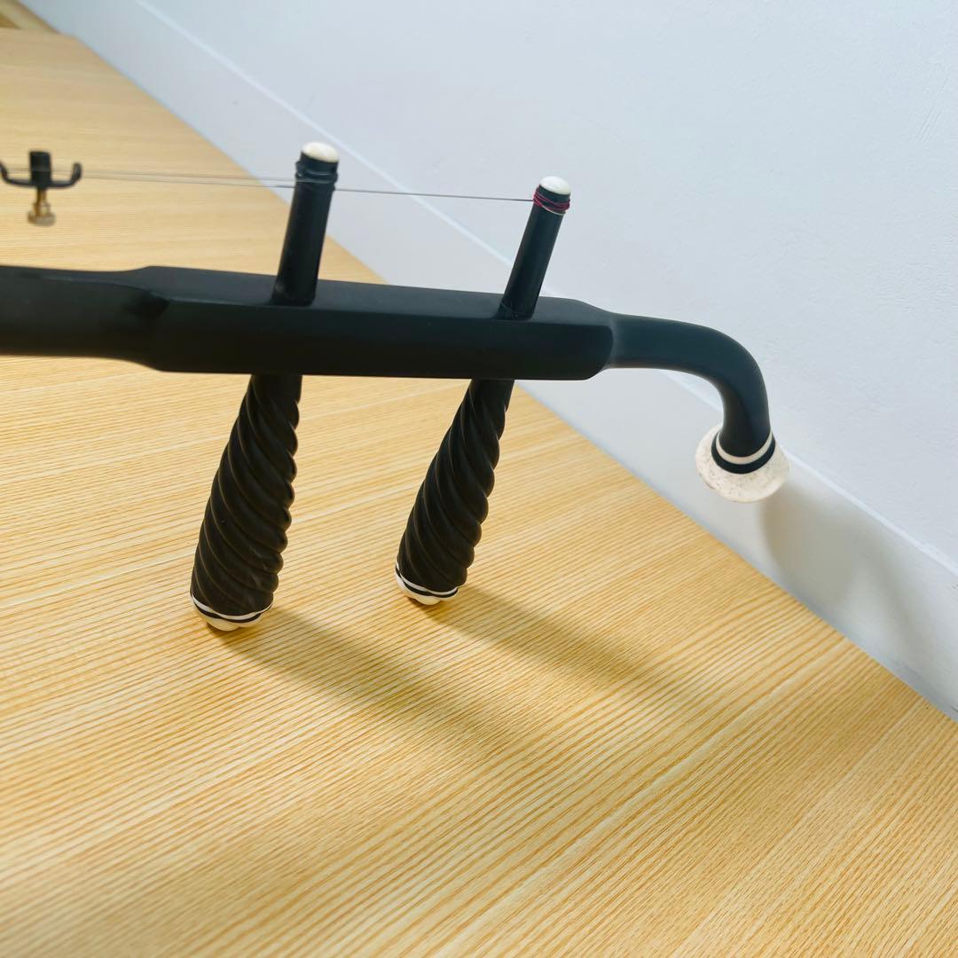 黒檀二胡 宋廣寧製 ケース付き　高級　ニ胡