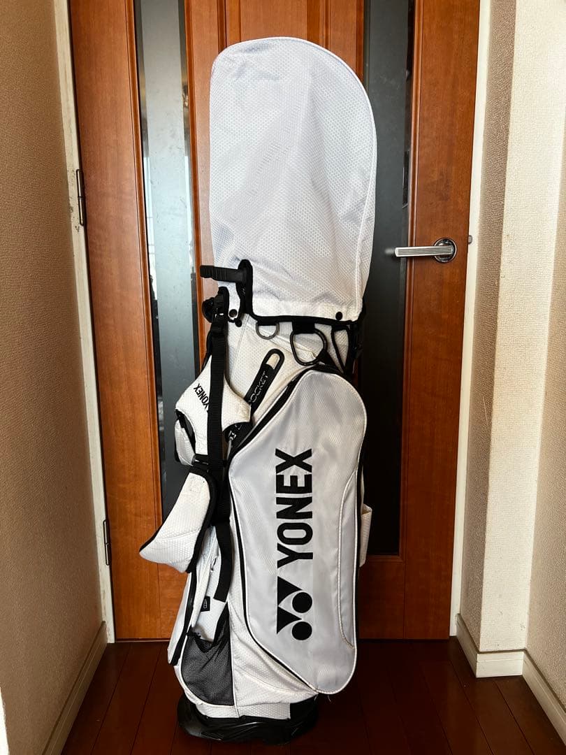 YONEX キャディバッグ スタンド付き ゴルフ ホワイト