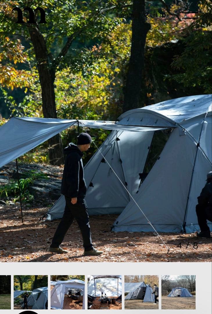 ムラコ　テント　ziz スノーピーク　パタゴニア　ノースフェイス　コールマン