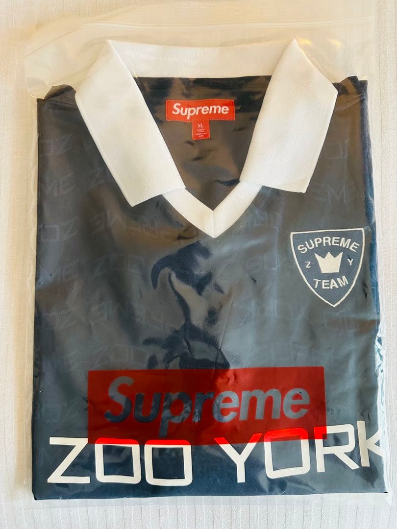 ウェア Supreme Zoo York Soccer Jersey Navy XL