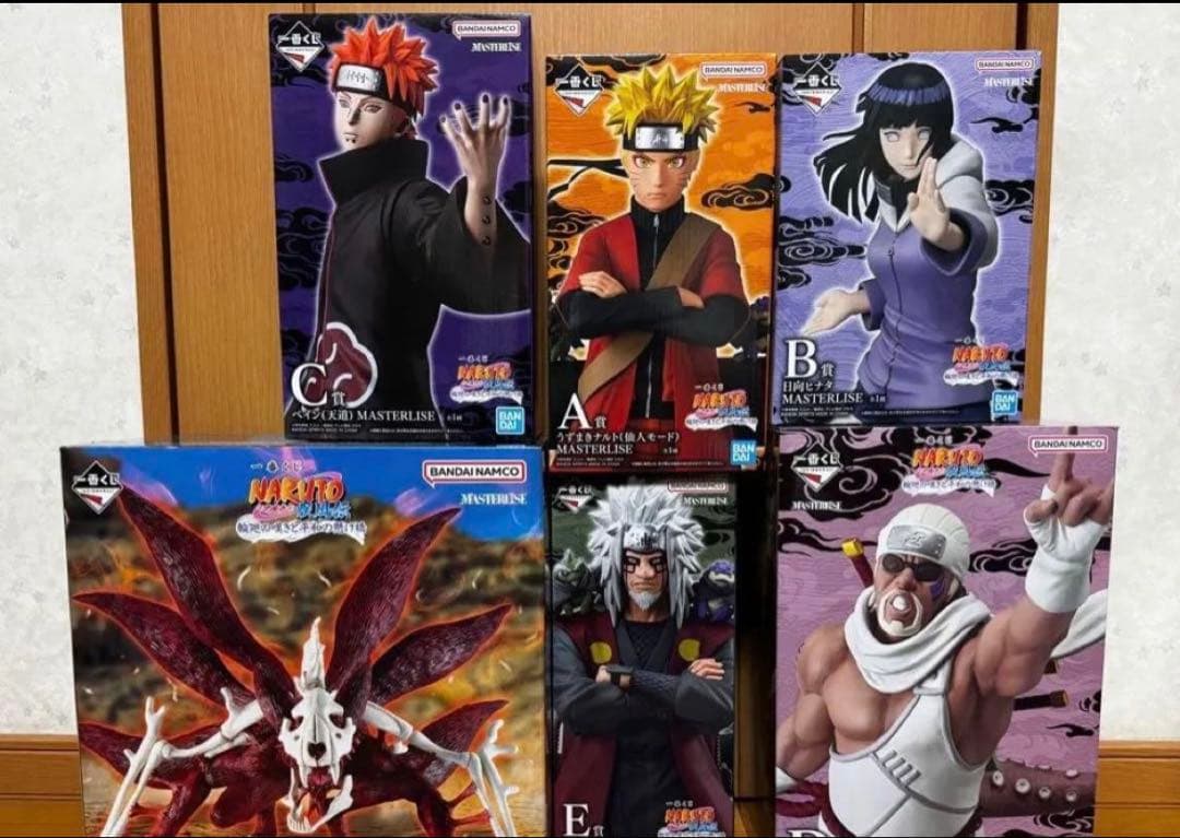 NARUTO 一番くじ 輪廻の嘆きと平和の懸け橋　フィギュアコンプリート