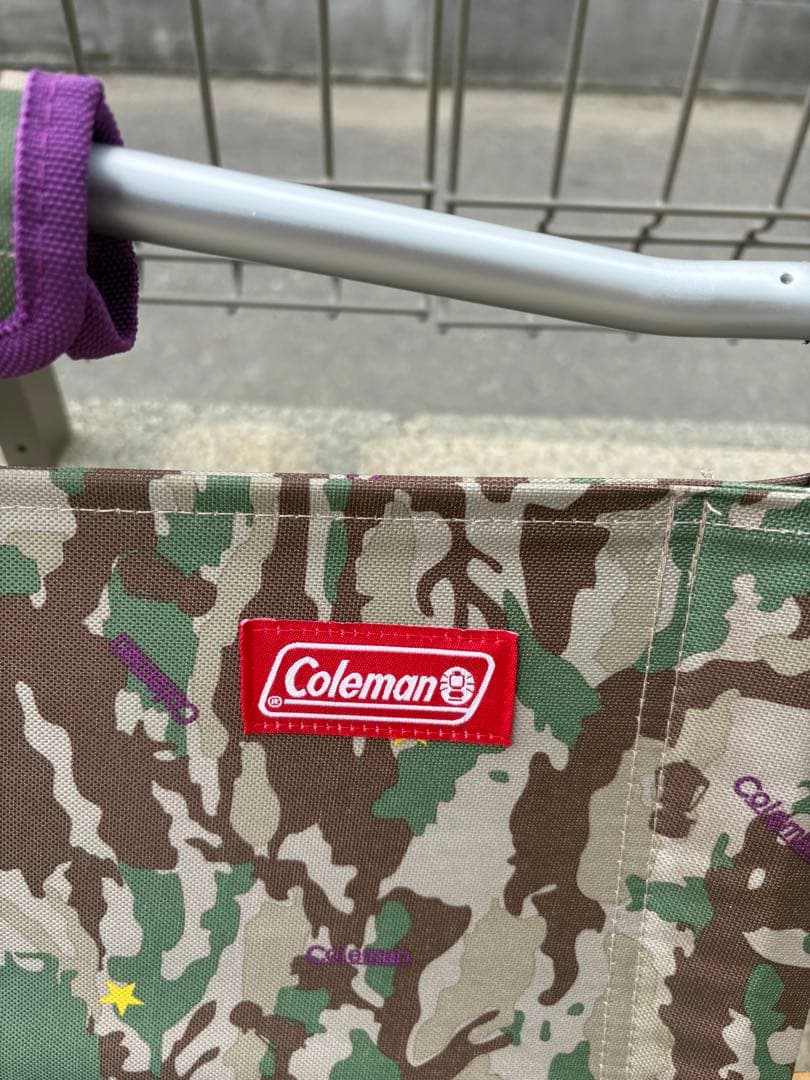三脚セット コールマン コンパクトフォールディングチェア カモ 迷彩 廃盤品
