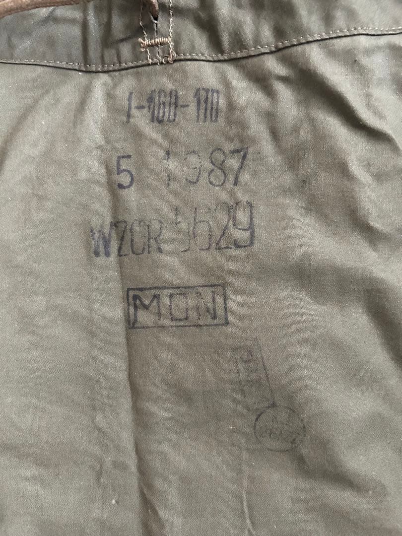 ポーランド軍幕　サイズ1. 2枚