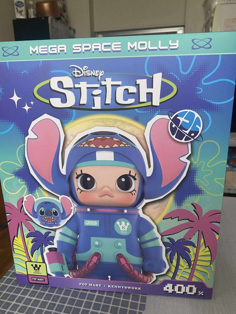 ディズニー スティッチ メガスペースモリー 400%