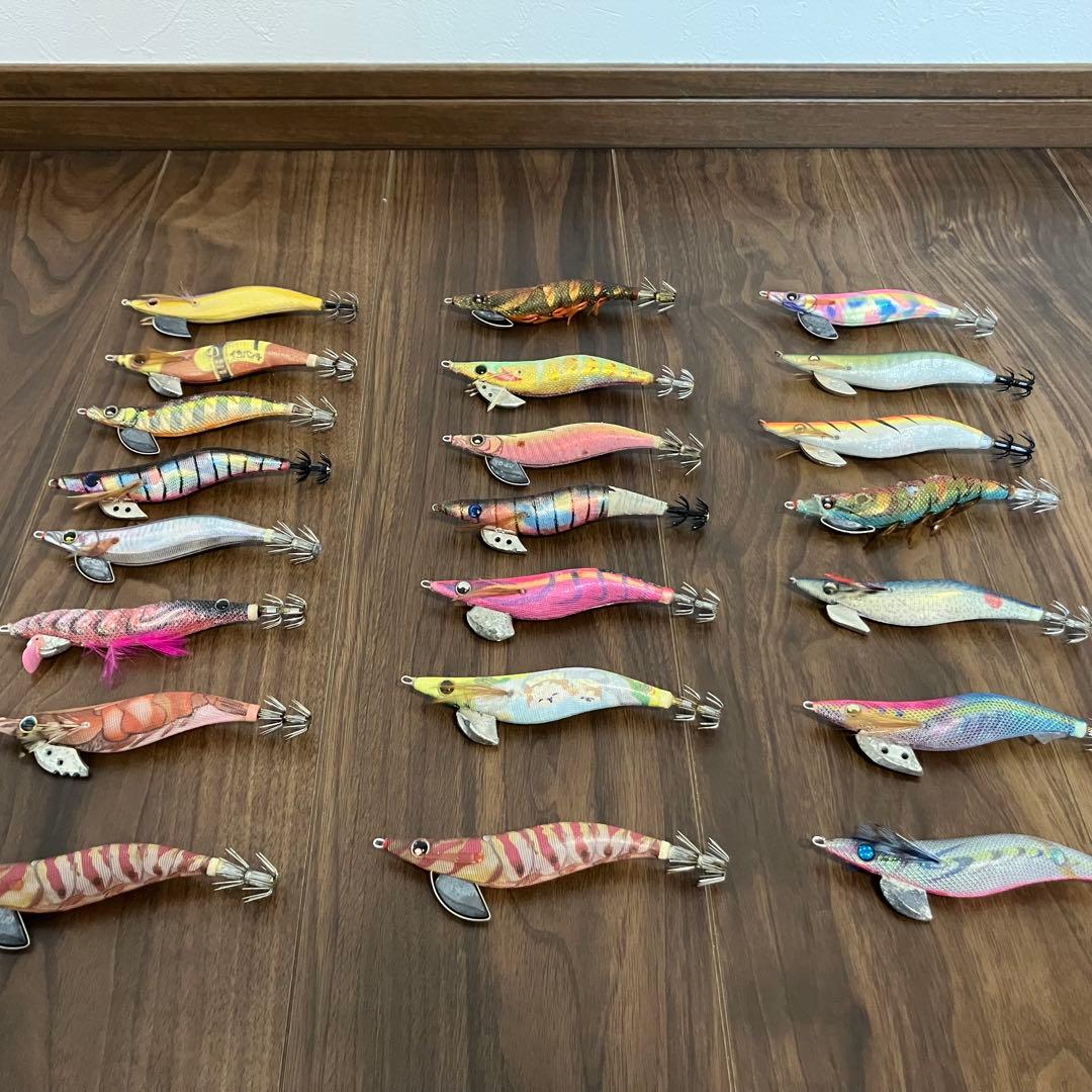 ⭐︎エギ セット 22本⭐︎エギング ヤマシタ エギ王 パタパタ DUEL