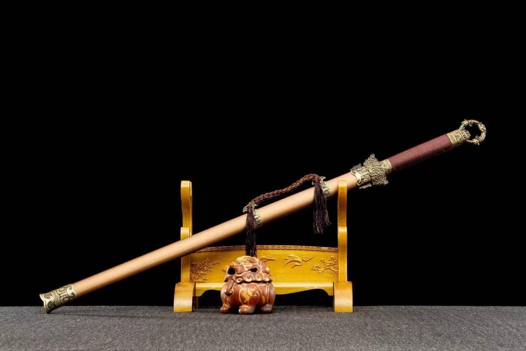 凛鐏唐刀-高性能マンガン鋼 古兵器 武具　刀装具　日本刀　模造刀 居合刀