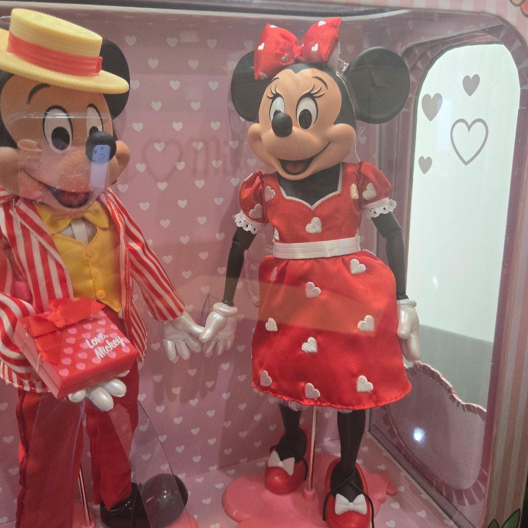 ラスト2個　ミッキー　ミニー　3610体限定フィギュアセット　バレンタイン
