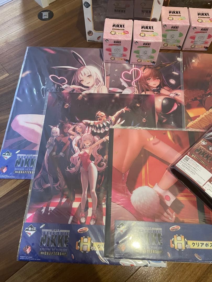 一番くじ 勝利の女神 ニケNIKKE A賞 B賞 ラストワン プレイマット