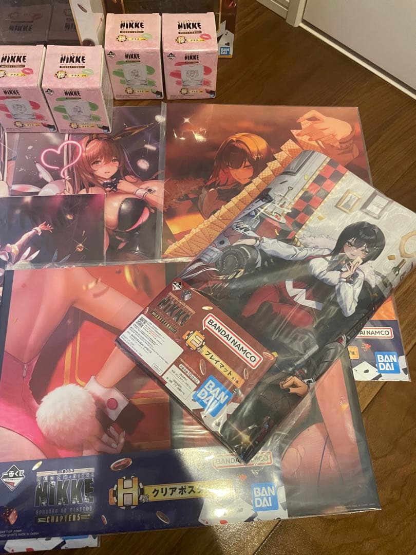 一番くじ 勝利の女神 ニケNIKKE A賞 B賞 ラストワン プレイマット