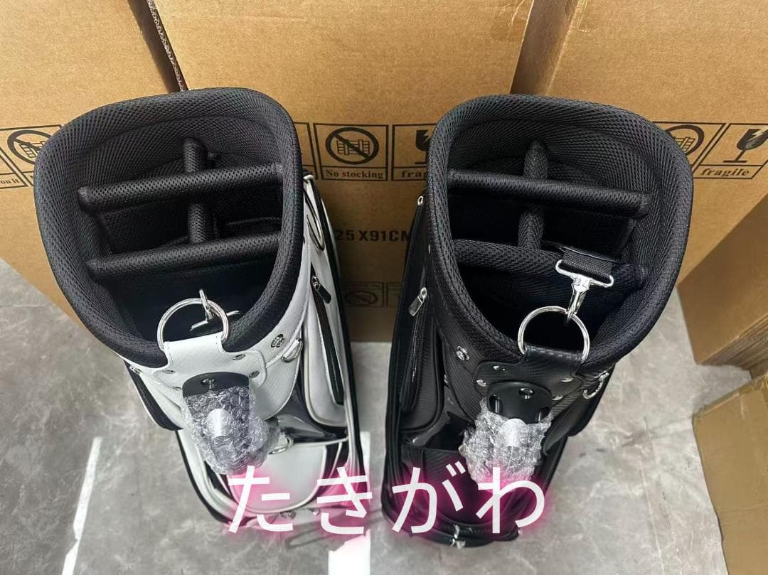 【訳あり】レクサス ゴルフ キャディバッグ ゴルフバッグ 2色選択