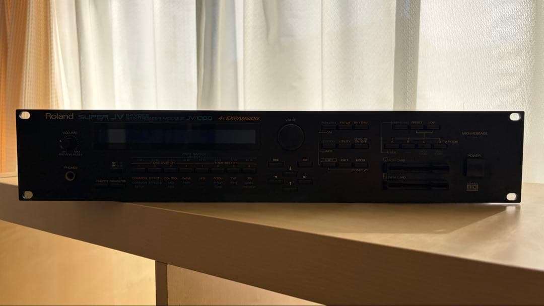 S*a様 レトロ機材　Roland JV-1080 音源モジュール 本体