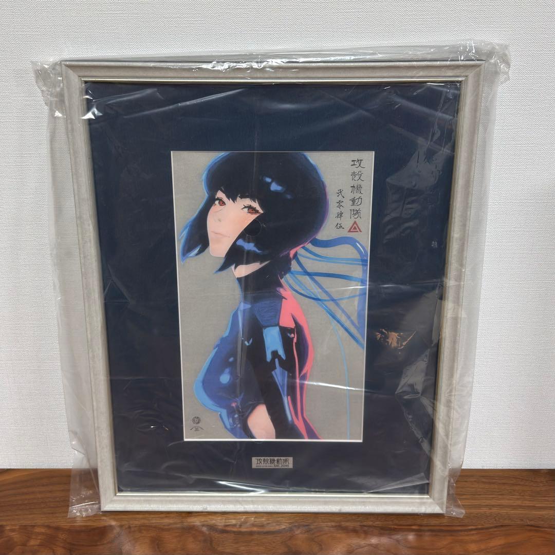 浮世絵木版画　攻殻機動隊　草薙素子