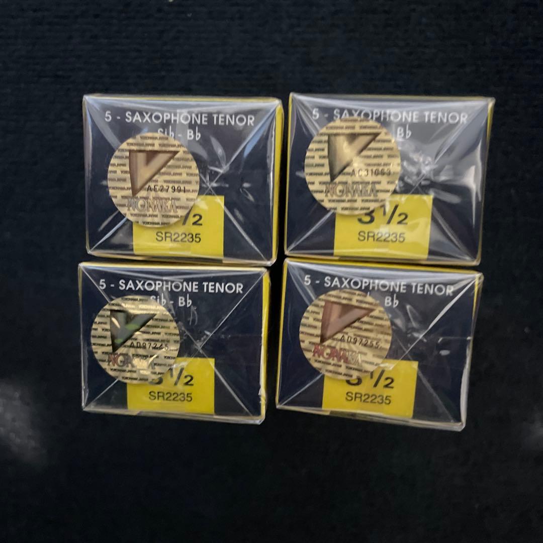 テナーサックス　リード 31/2 ４箱