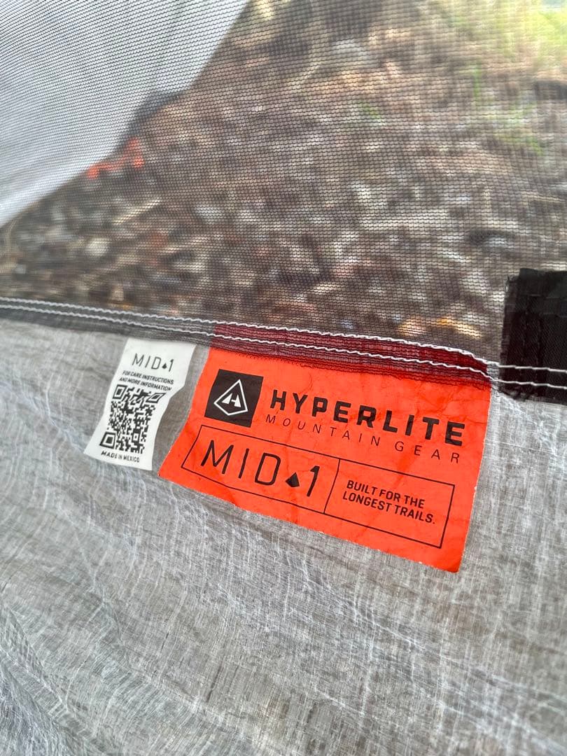 ハイパーライトマウンテンギア MID1 HMG DCF ワンポールシェルター