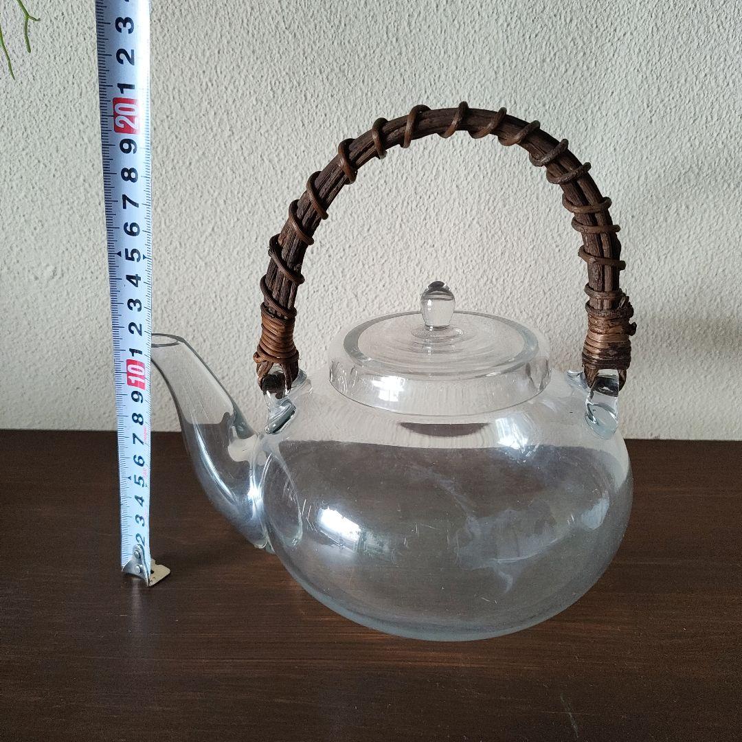 アンティーク ＊ガラス製急須＊