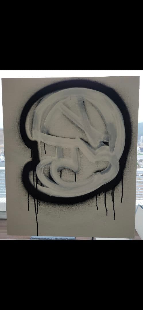 橋本ユタカ　無のための習作　F12　額装済原画