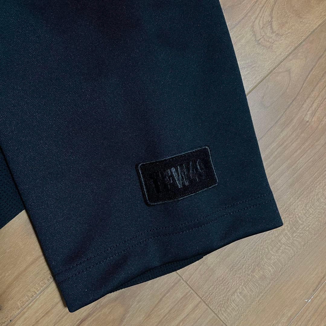 TFW49 モックネック　Tシャツ ブラック　L ゴルフ