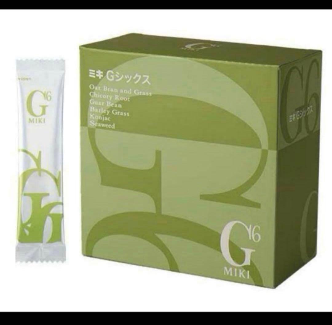 不用品　ミキ Gシックス 4箱 120包　賞味期限長い　ミキプルーン　食物繊維