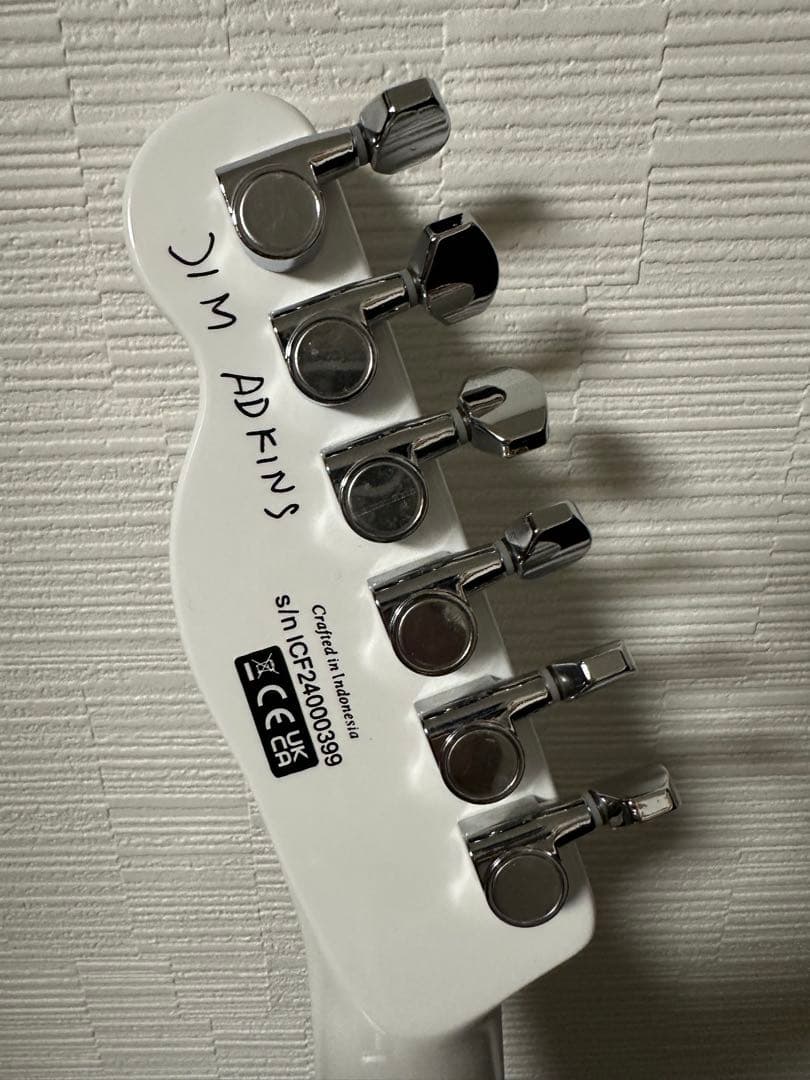 Fender Telecaster ホワイト Thinline JA-90