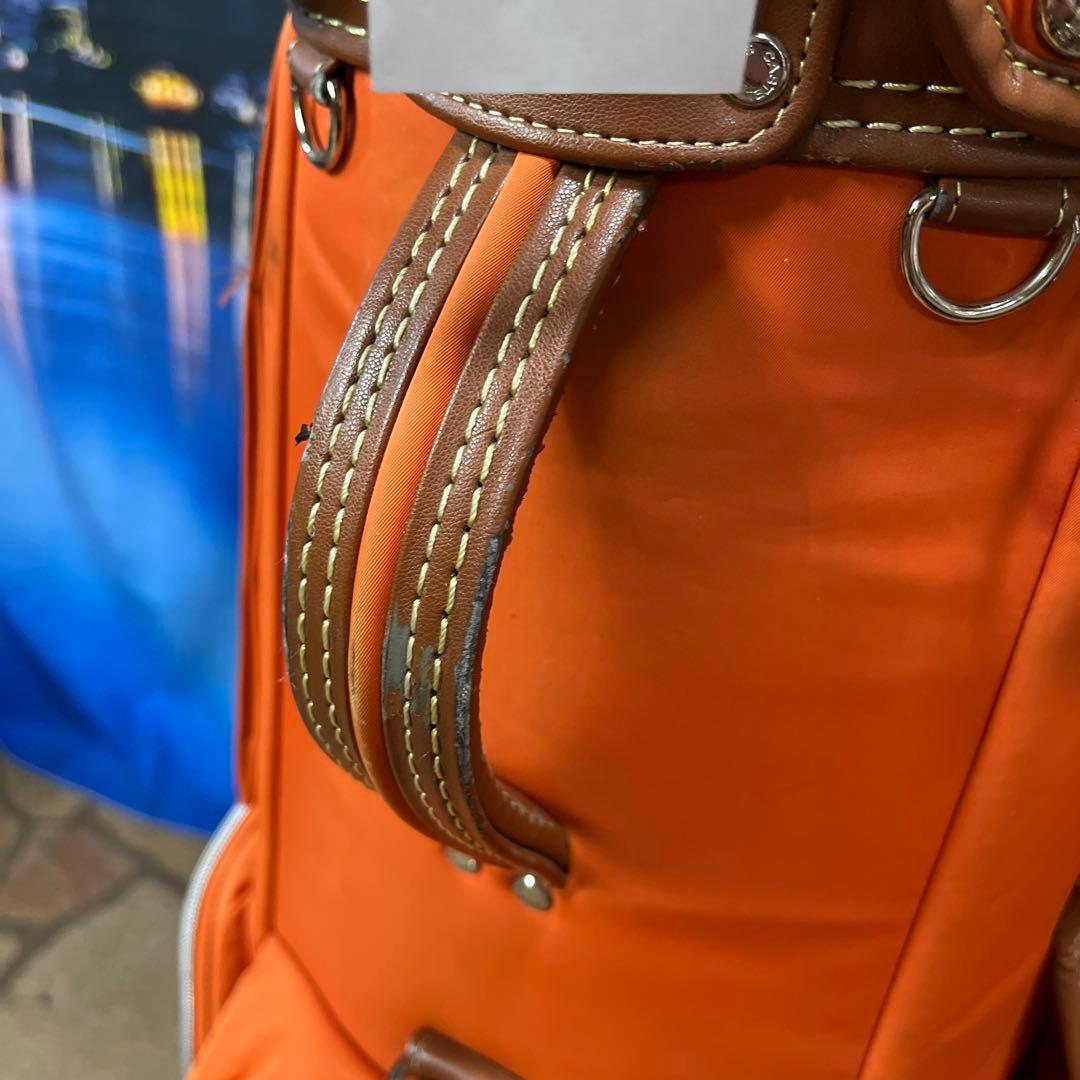 寶BT-1067 LOUIS CASTEL オレンジ キャディバッグ