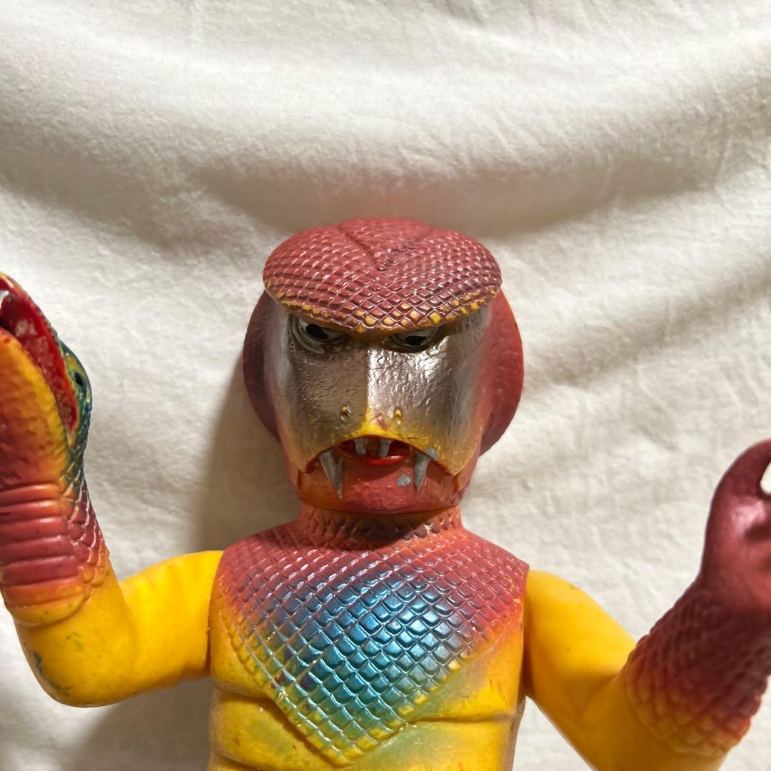 当時物　仮面ライダー　コブラ男　旧バンダイ 36センチ