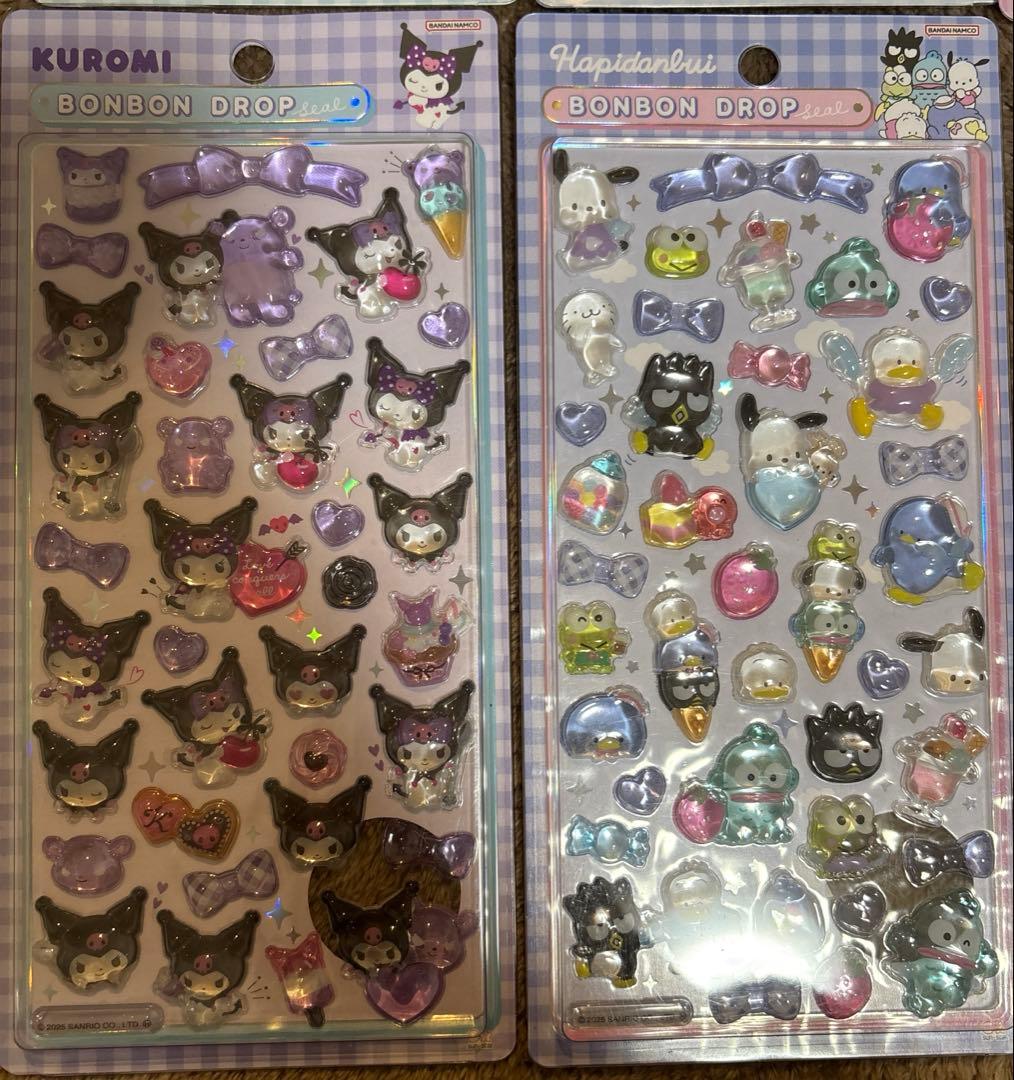 ボンボンドロップシール　サンリオ