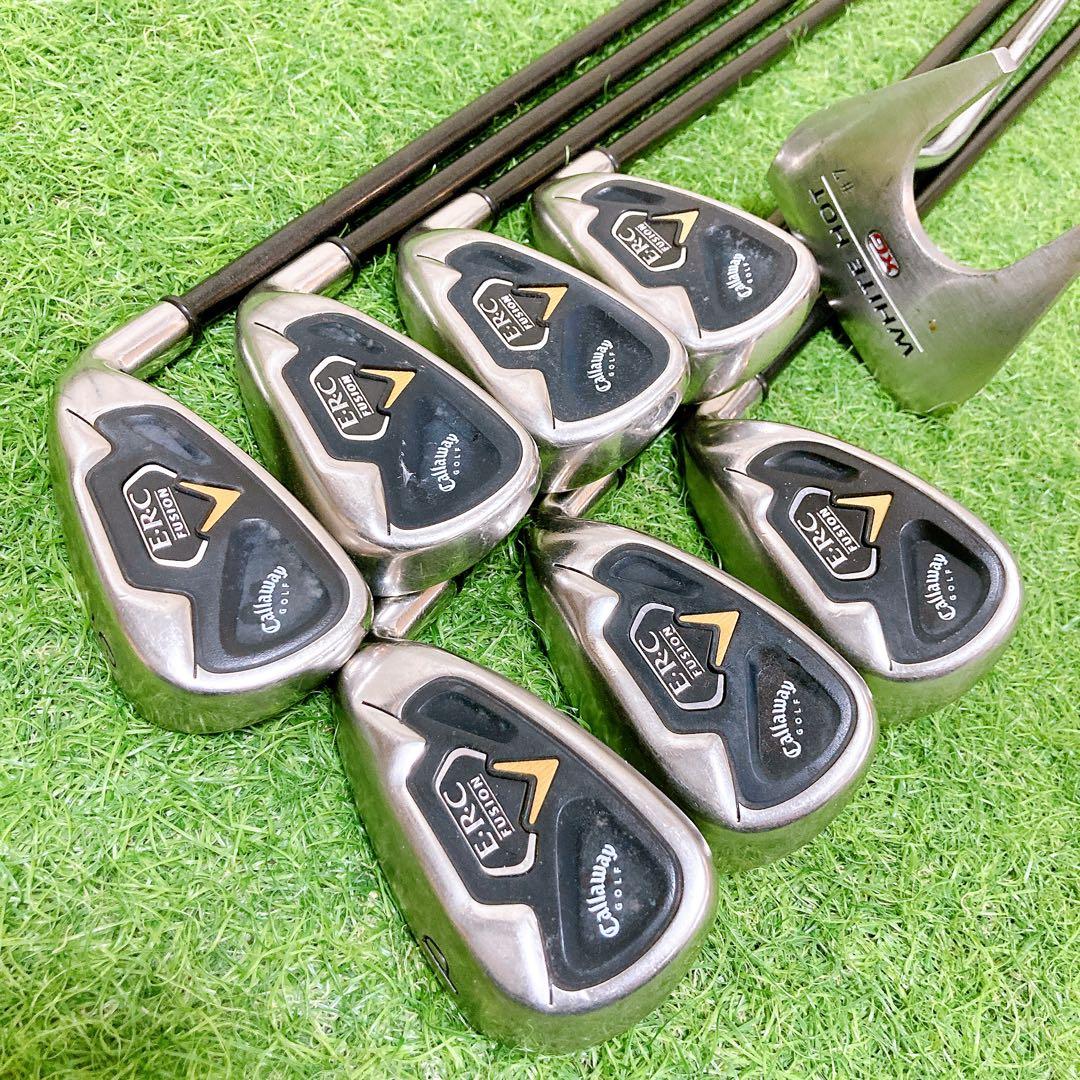 6 キャロウェイ　アディダス　初心者オススメ　ゴルフクラブ　レディースセット