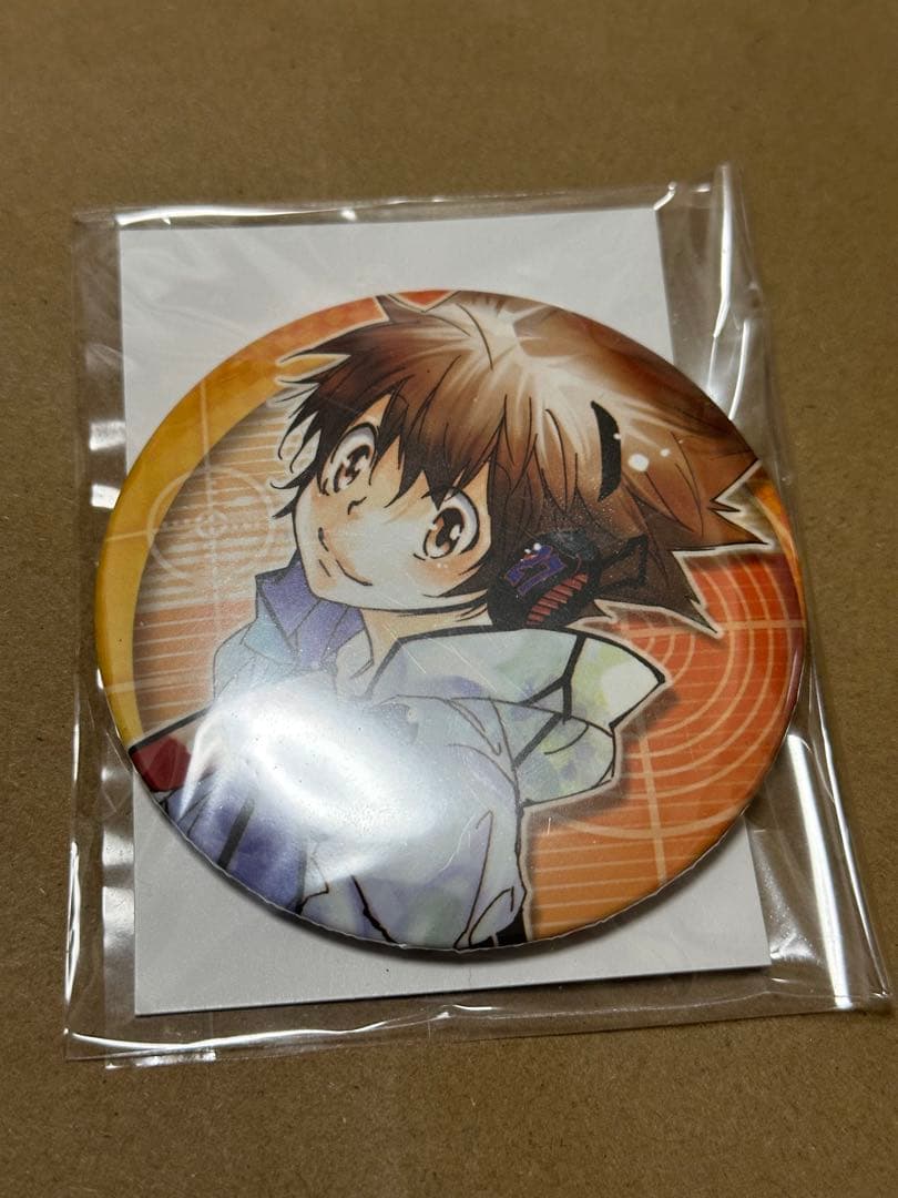 家庭教師ヒットマンREBORN! 缶バッジ WJ50周年展 沢田綱吉 ツナ