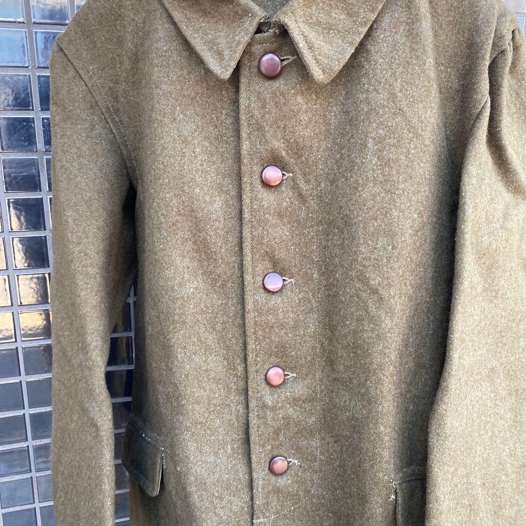 昭和17年製 旧日本軍 陸軍九八式 外套服 ウールコート　極上品