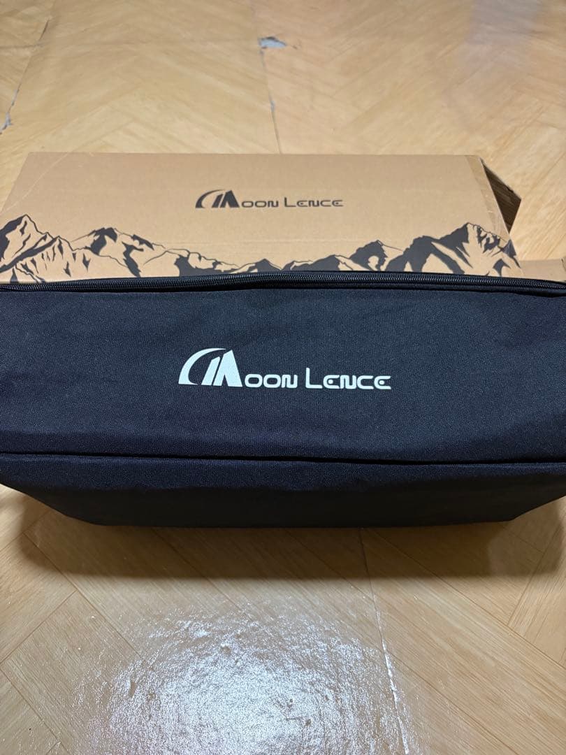 新品MOON LENCE アウトドアチェア 4段階高さ調節 耐荷重180kg