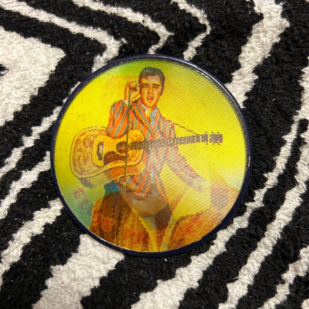 vintage 50s Elvis エルヴィス バッジ ビンテージ ロカビリー