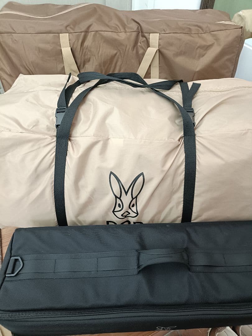 DOD ヤドカリテント マット、タープポール、タープポールケース付き