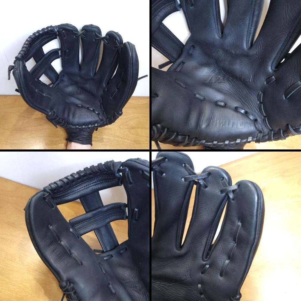 ミズノ 日本製 松井秀喜モデル 波賀工場製作 Mラベル 外野用 軟式グローブ