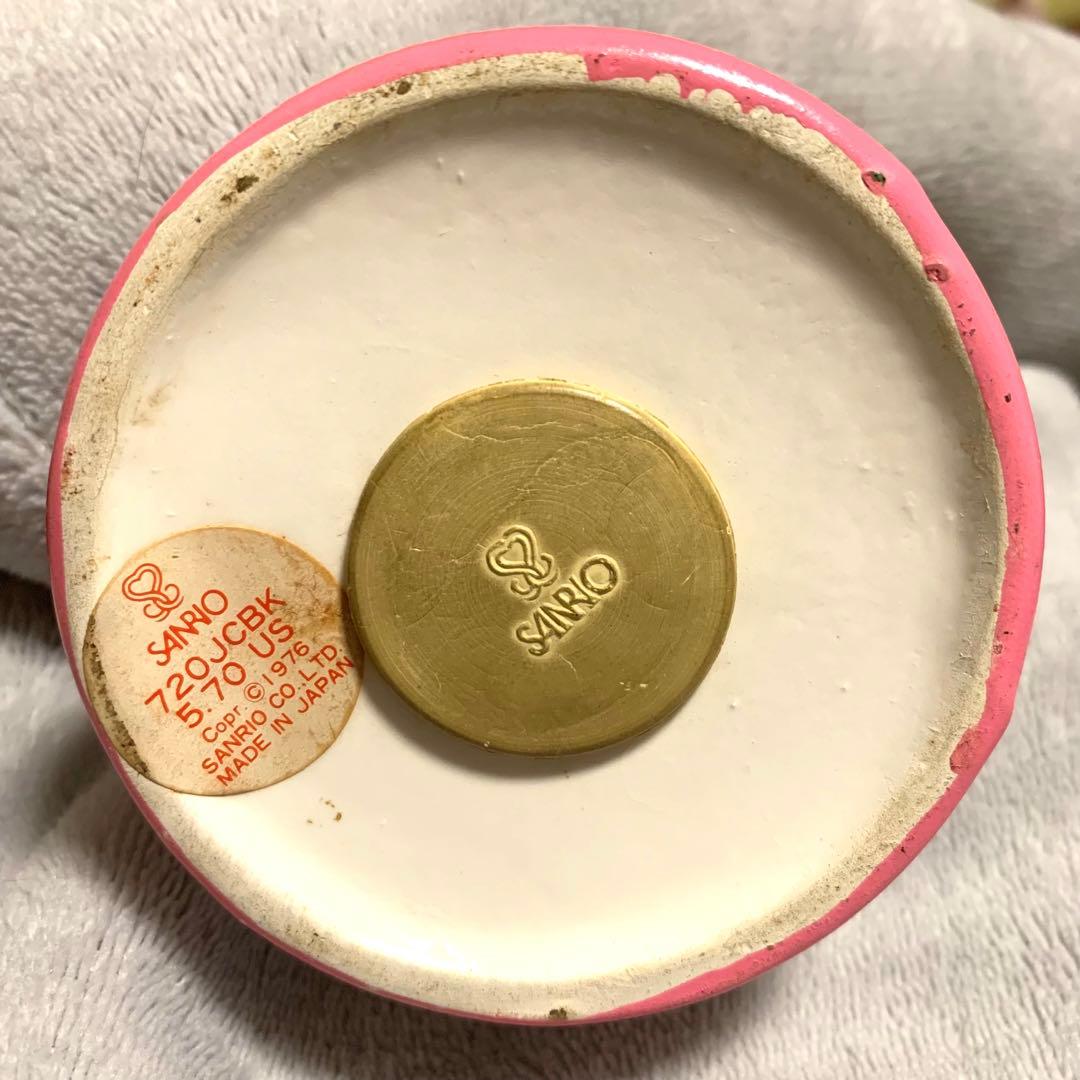 当時物 1976年 キキララ 貯金箱 置物