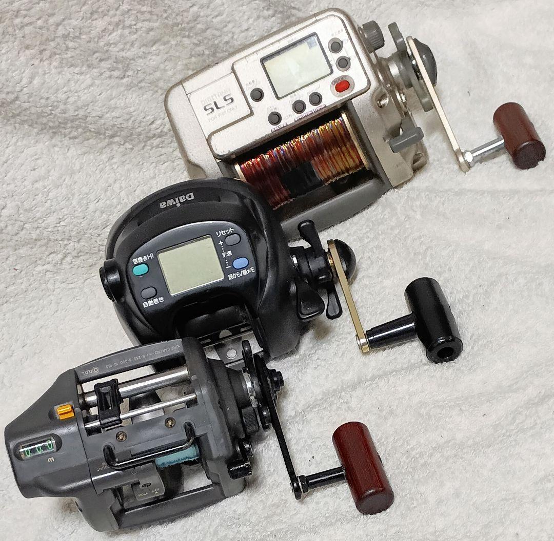 シマノ電動丸TM3000XTダイワスーパータナコン500DXタナトル小船3000