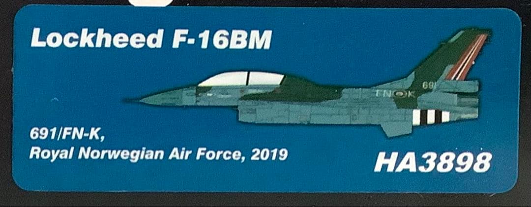 【本体未開封】HOBBY MASTER F-16 Fighting Falcon