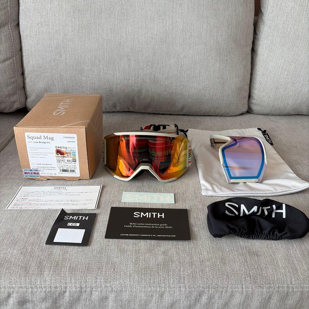 SMITH ゴーグル Squad MAG スカッドマグ