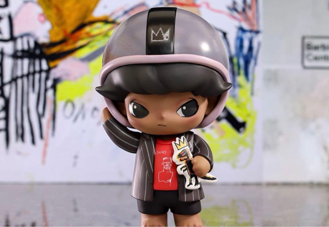 DIMOO × JEAN-MICHEL BASQUIAT 001 POPMART