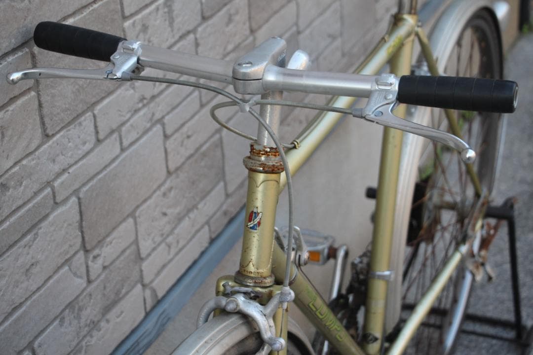 引き取り限定♪フジ♪フェザーCOMPO♪FUJI♪クロモリフレーム♪ビンテージ♪