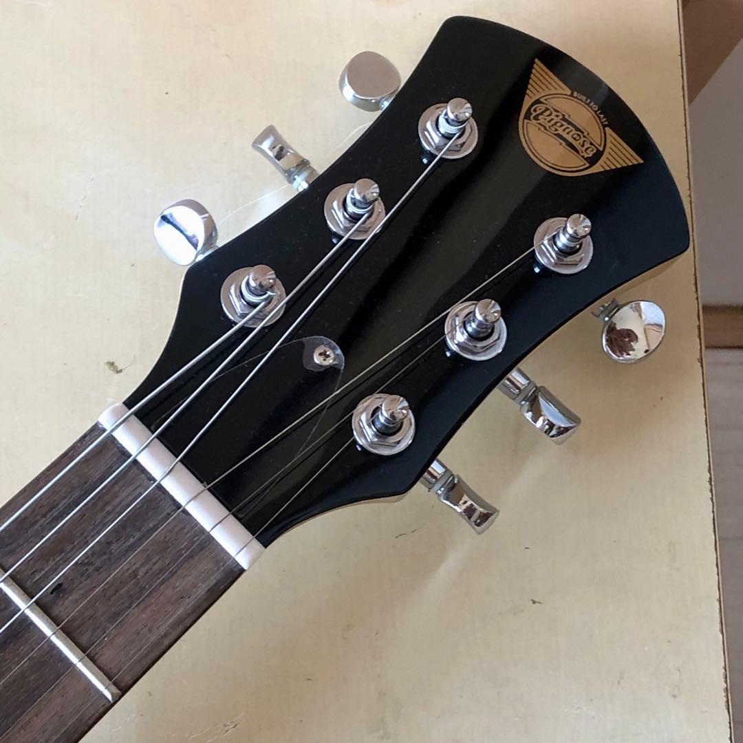 Pignose アンプ内蔵ミニギター PGG-200 BK ピグノーズ