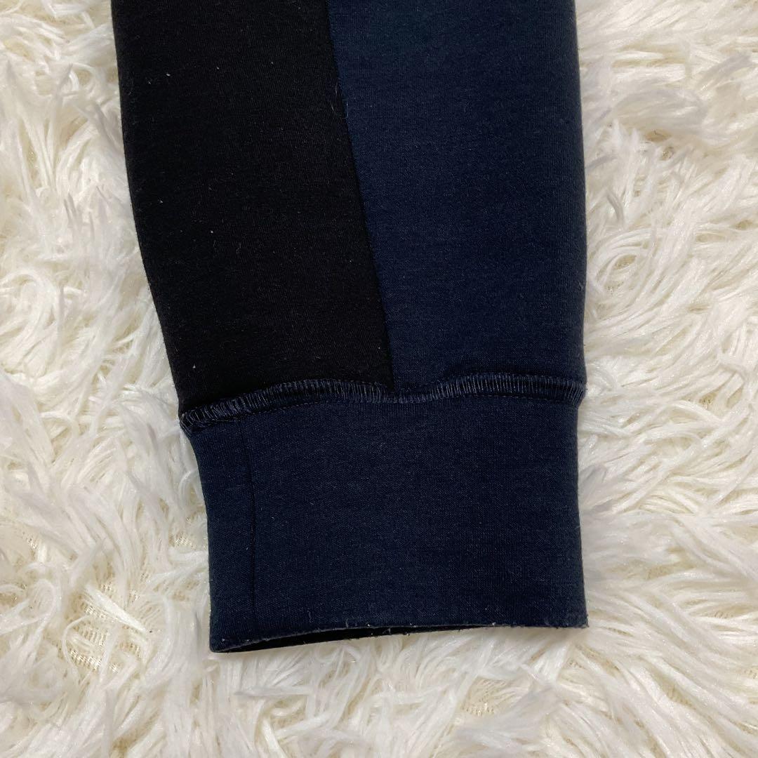 BRIEFING ハーフジップ スウェット 3Dロゴ ネイビー Mサイズ