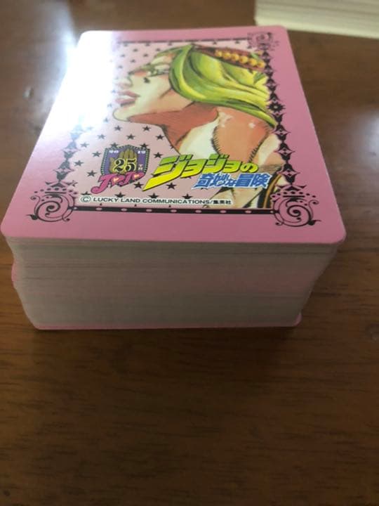 ジョジョ　25周年 メモリアルカード　アナスイ　15枚