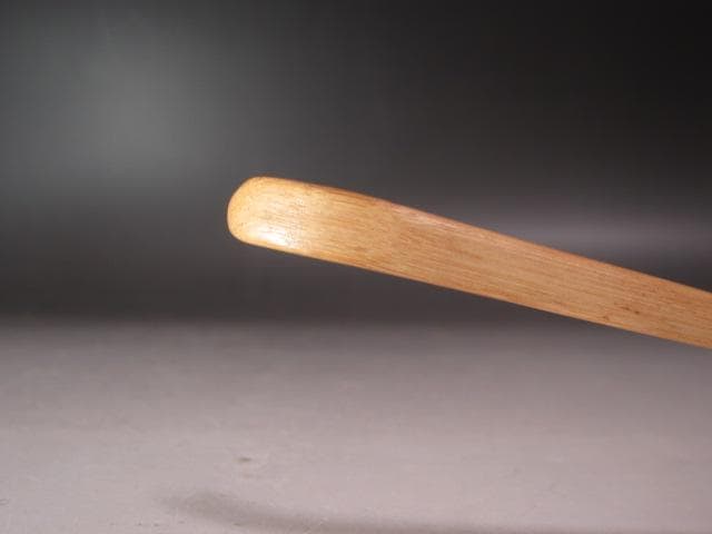 ★　黒田辰秋　自作茶杓　風花　優しい線を描いた一品です★x468