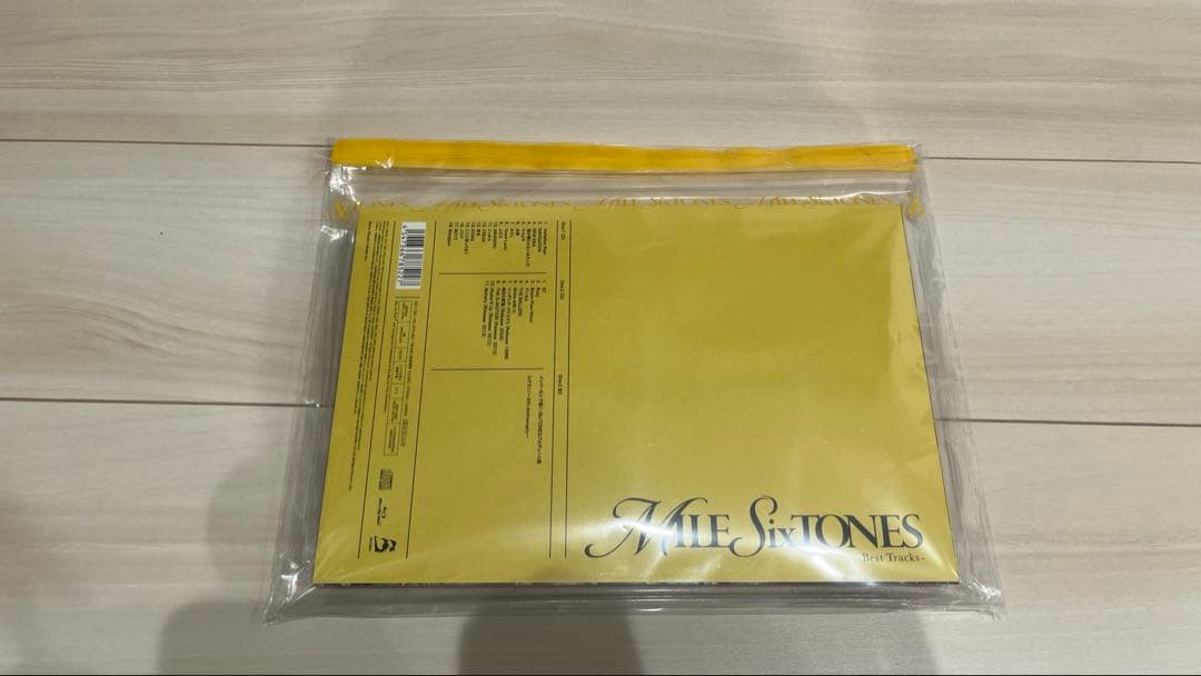 SixTONES「MILESixTONES -Best Tracks-」3形態